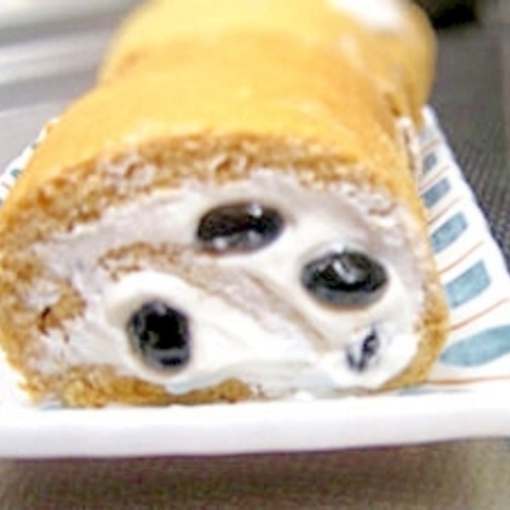 黒豆のロールケーキ レシピ 作り方 By すいかサマ 楽天レシピ 黒豆のロールケーキ レシピ 作り方 By すいかサマ 楽天レシピ